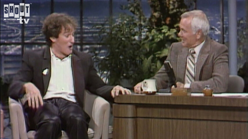 The Johnny Carson Show: Comic Legends Of The '90s - Robin Williams (10/14/81)