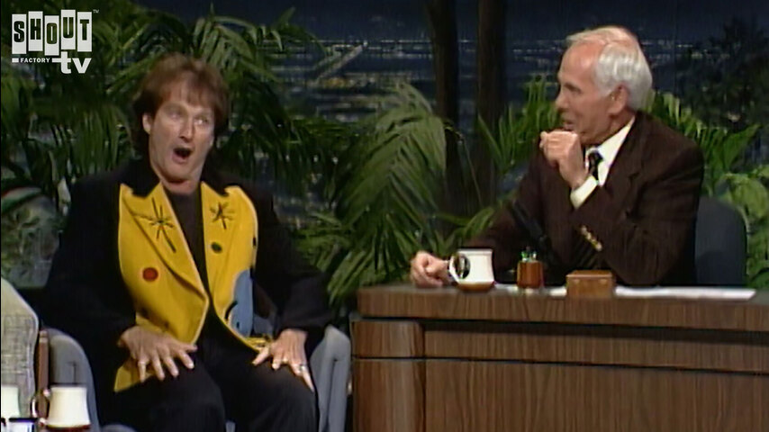 The Johnny Carson Show: Comic Legends Of The '90s - Robin Williams (9/19/91)