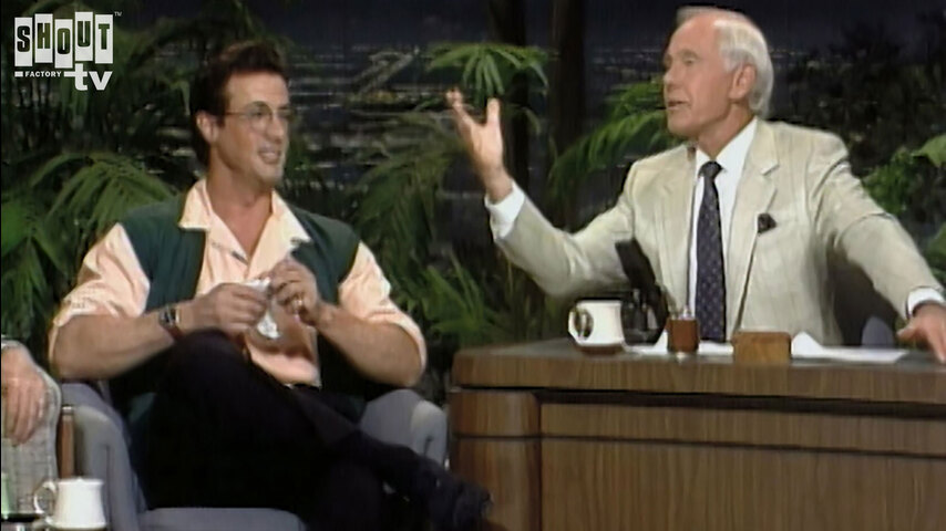 The Johnny Carson Show: Hollywood Icons Of The '70s - Sylvester Stallone (5/2/91)