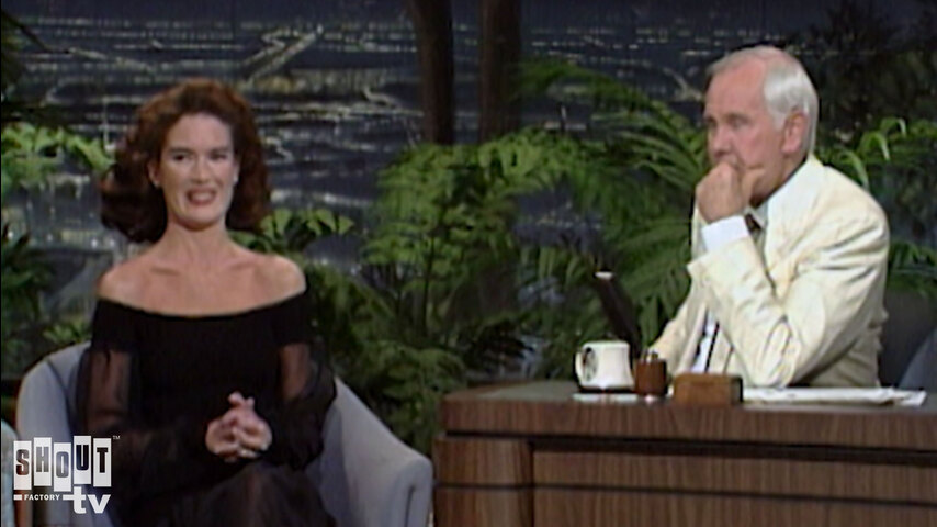 The Johnny Carson Show: Hollywood Icons Of The '90s - Lara Flynn Boyle (5/9/90)