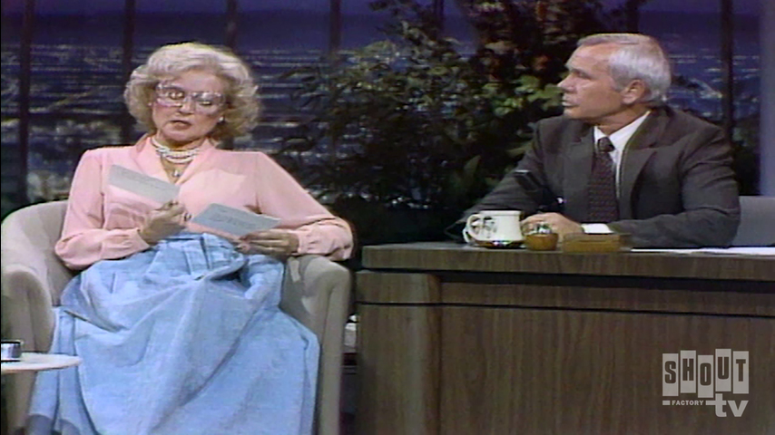 The Johnny Carson Show: Comic Legends Of The '80s - Betty White (11/12/81)