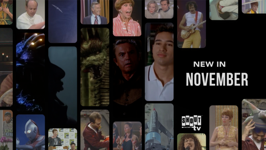 See What's New on Shout! Factory TV in November 2022!