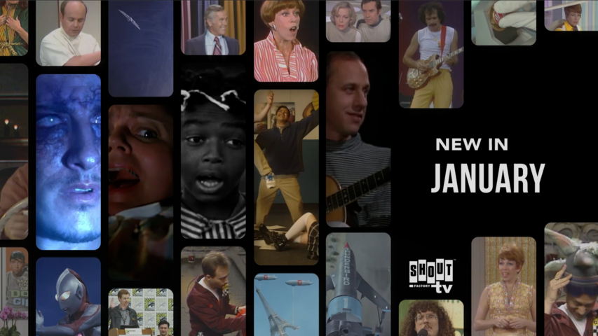 See What's New On Shout! Factory TV in January 2023!