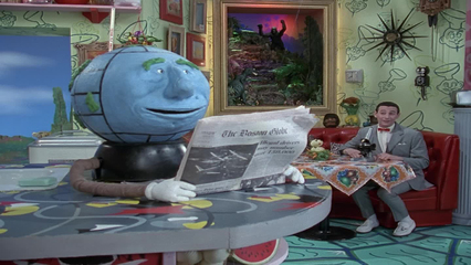 Pee-wee's Playhouse: S5 E3 - Front Page Pee-wee