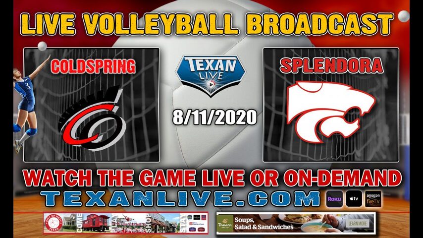 Coldspring vs Splendora - 3:00 PM - 8/11/2020 - Splendora High School - Volleyball