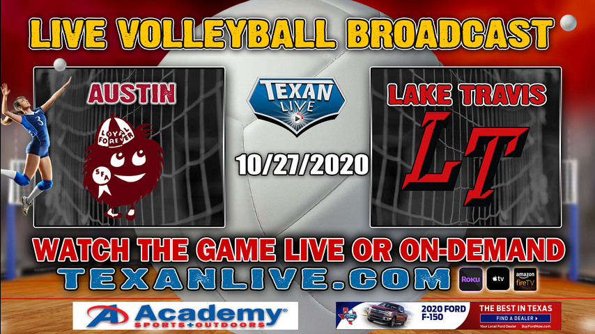 Austin vs Lake Travis - 5:30 PM - 10/27/2020 - Lake Travis High School - Volleyball