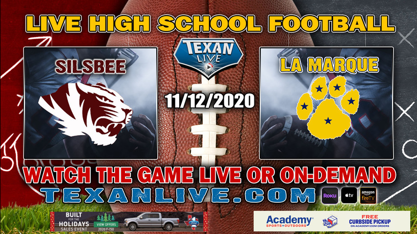 Silsbee vs La Marque -11/12/2020 - 7:00PM - Football - Randall Reed Stadium - Bi District Playoffs