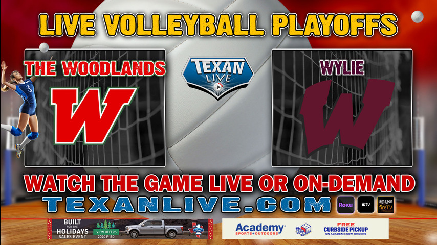 Wylie vs The Woodlands - 7PM - Volleyball - Regional Semi-Finals - Playoffs - Bryan High School