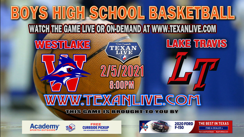 Westlake vs Lake Travis - 2/5/2021 - 5:15PM - Boys Basketball - Lake Travis High School