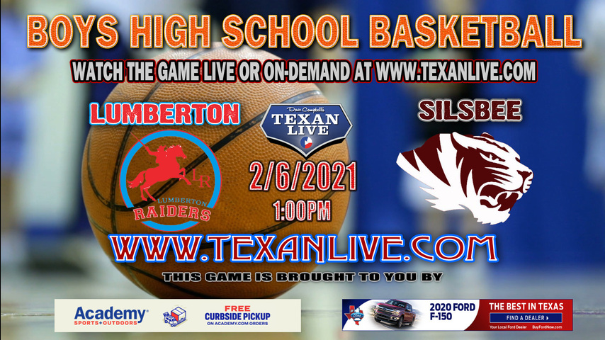 Lumberton vs Silsbee - 2/2/2021 - 7:30PM - Boys Basketball - Silsbee High School