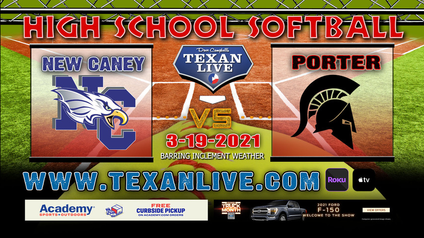 New Caney vs Porter - 6PM - 3/19/21 - Porter High School - Baseball