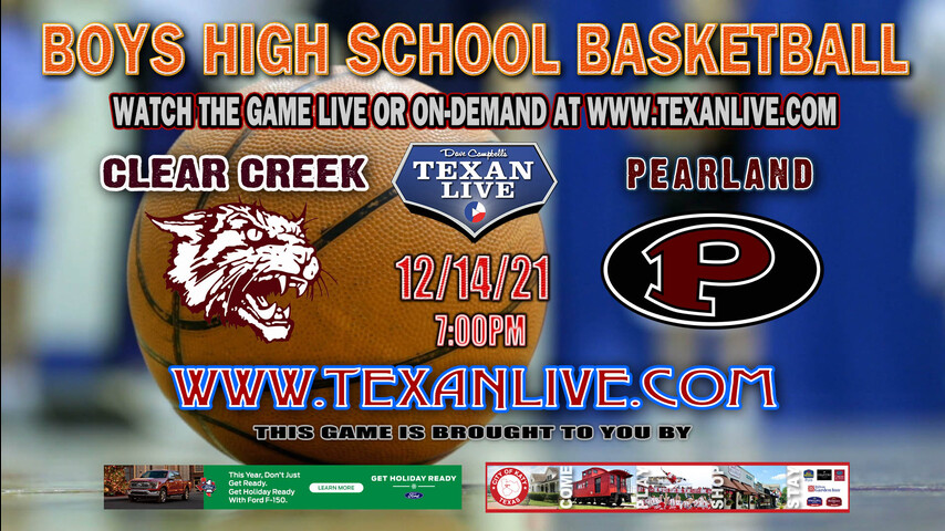 Clear Creek vs Pearland - 7PM - 12/14/21 - Pearland High School - Boys Basketball