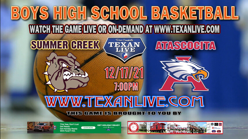 Atascocita vs Summer Creek - 7PM - 12/17/21 - Atascocita High School - Boys Basketball