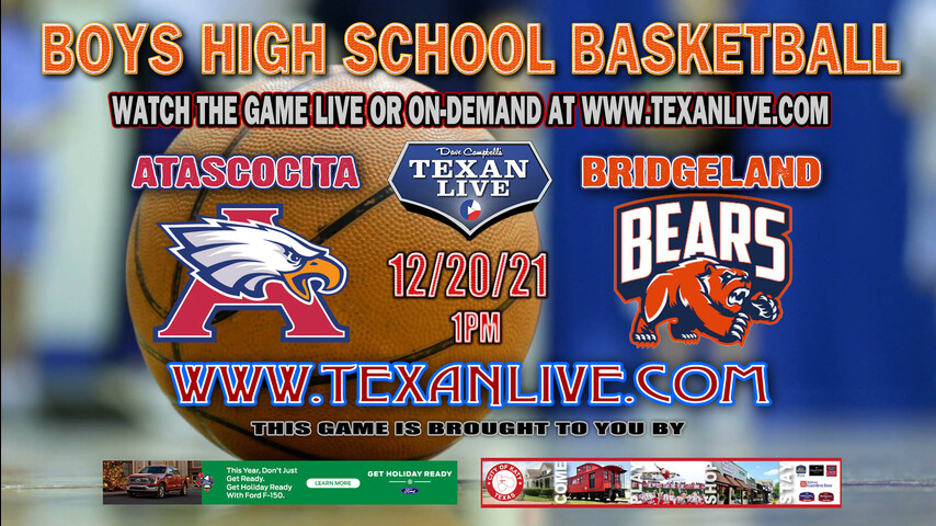 Atascocita vs Bridgeland - 1PM - 12/20/21 - Bridgeland High School - Boys Basketball