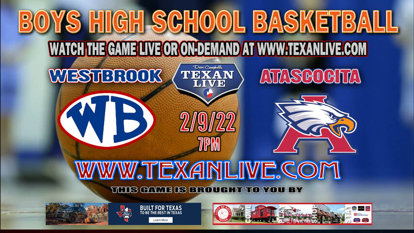 Westbrook vs Atascocita - 7:00pm - 2/9/22 - Atascocita High School - Boys Basketball
