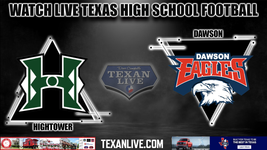 Hightower vs Dawson - 7:00PM - 8/26/2022 - Football - Live from The Nest