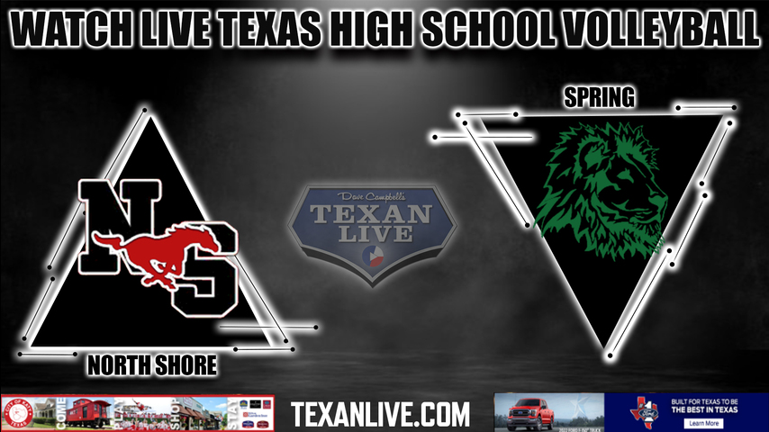 North Shore vs Spring - 6:00PM - 9/3/2022 - Football - Live from Planet Ford Stadium