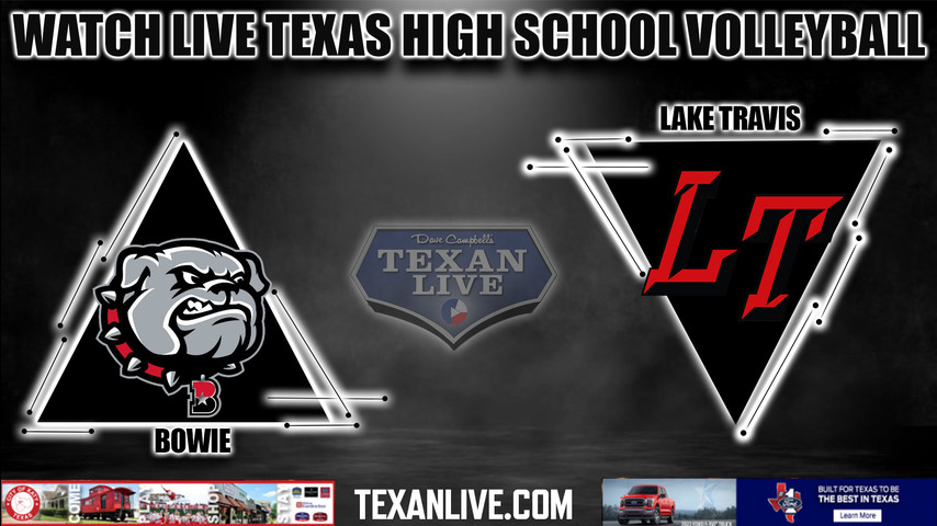 Bowie vs Lake Travis - 6:30PM - 9/2/2022 - Volleyball - Live from Lake Travis High School