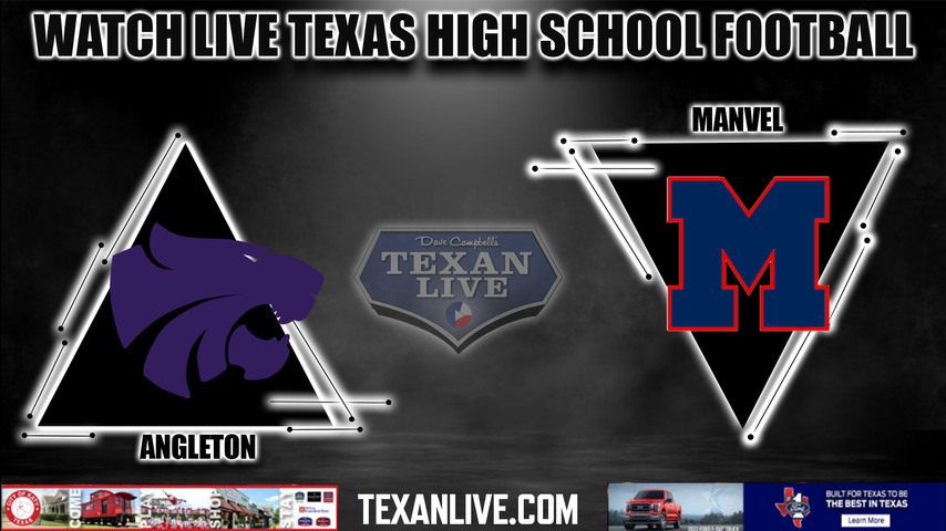 Angleton vs Manvel - 7:00PM - 9/9/2022 - Football - Live from Freedom Field