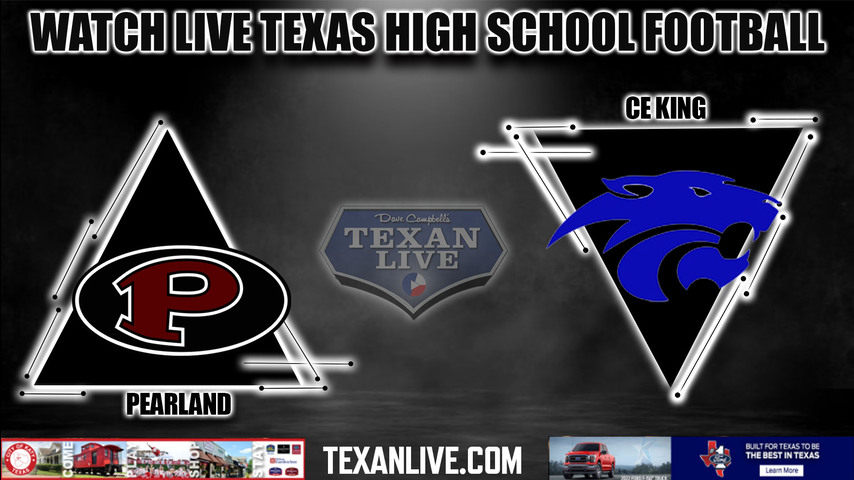 C.E. King vs Pearland - 7:00PM - 9/9/2022 - Football - Live from Panther Stadium