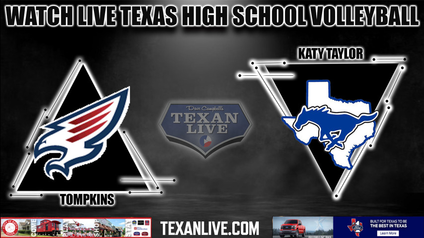 Tompkins vs Katy Taylor - 5:30PM - 9/6/2022 - Volleyball - Live from Katy Taylor High School