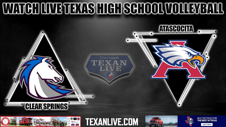 Clear Springs vs Atascocita - 6:30PM - 9/6/2022 - Volleyball - Live from Atascocita High School