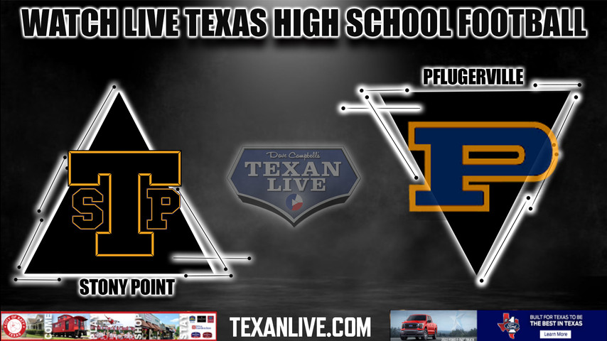 Stony Point vs Pflugerville - 7:00PM - 9/8/2022 - Football - Live from The Pfield