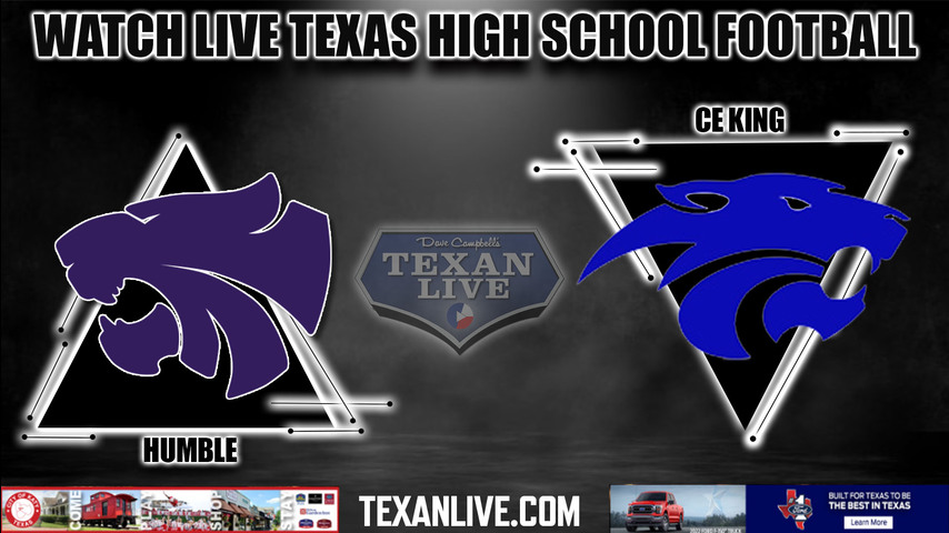Humble vs C.E. King - 7:00PM - 9/23/2022 - Football - Live from Panther Stadium