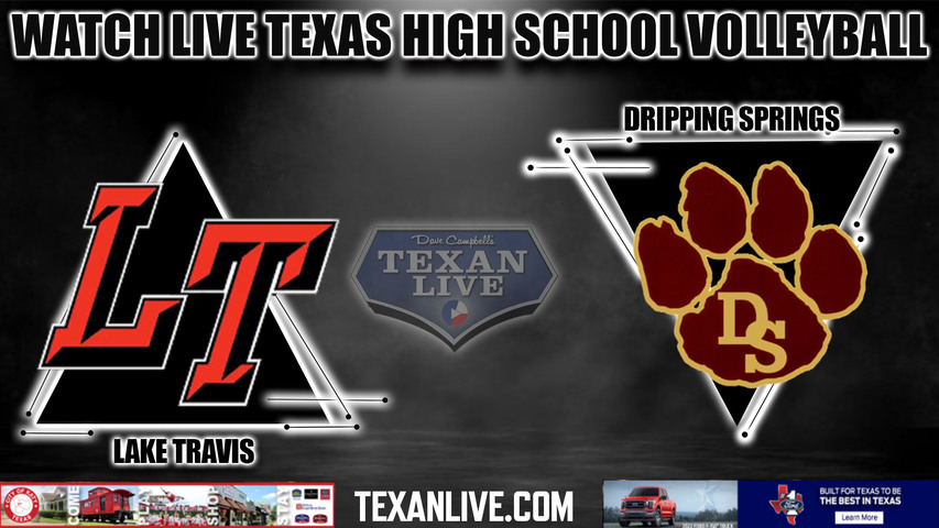 Lake Travis vs Dripping Springs - 7:00PM - 9/20/2022 - Volleyball - Live from Dripping Springs High School