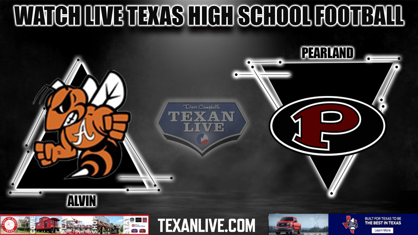 Alvin vs Pearland - 7:00PM - 10/7/2022 - Football - Live from The Rig