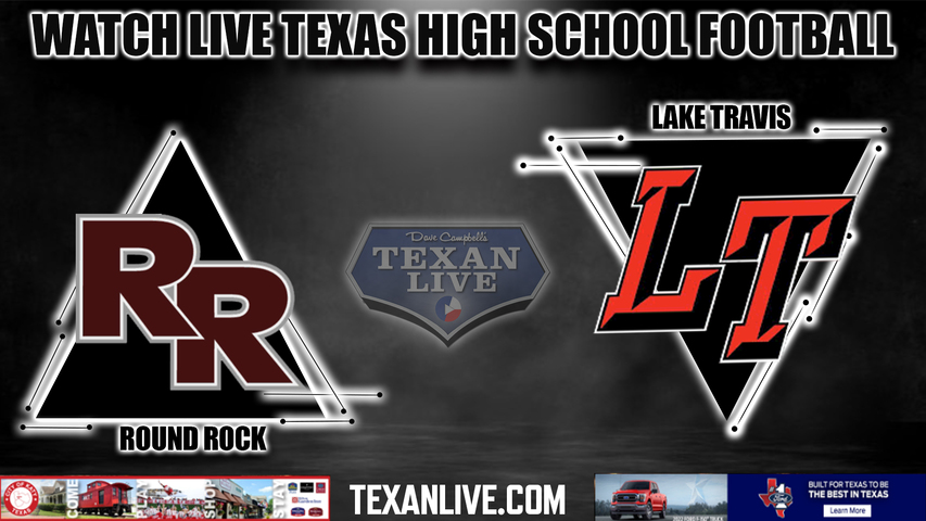 Round Rock vs Lake Travis - JV White - 5:30pm - 10/6/2022 - Football- Live from Track Stadium