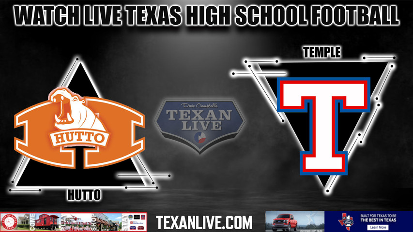 Hutto vs Temple - 7:00PM - 10/14/2022 - Football - Live from Wildcat Stadium