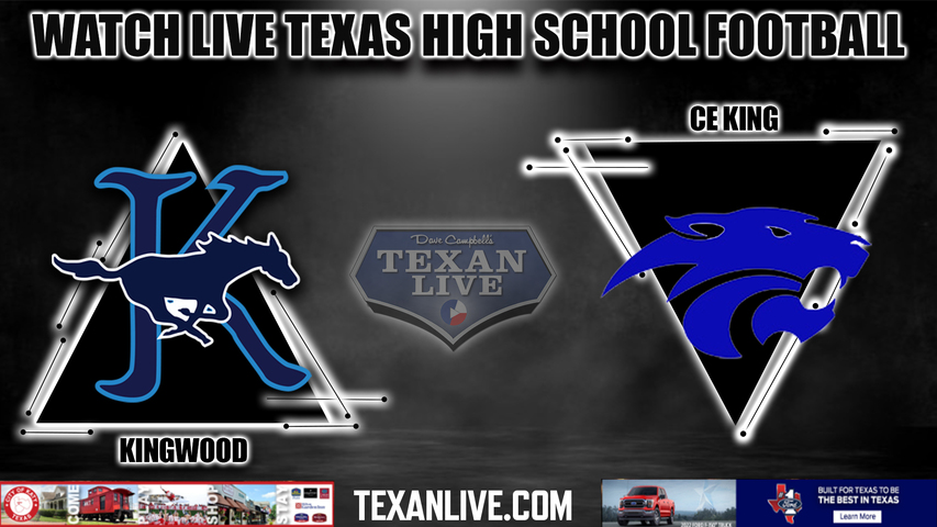 Kingwood vs CE King - 7:00PM - 10/7/2022 - Football - Live from Panther Stadium