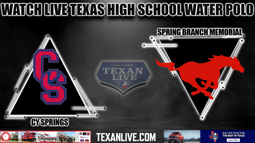 Cy Springs vs SB Memorial - 6:30PM - 10/11/2022 - Water Polo - Boys - Live from SBISD Natatorium