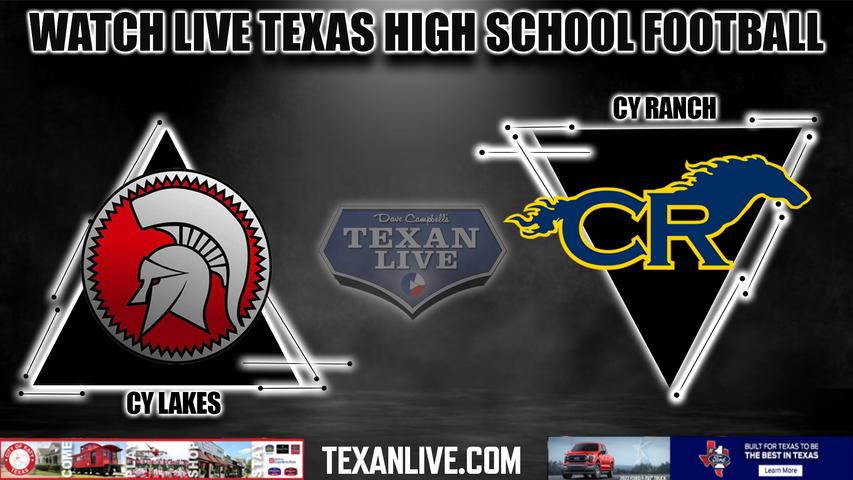 Cy Lakes vs Cy Ranch - 6:30PM - 10/20/2022 - Football - Live from CFFCU Stadium