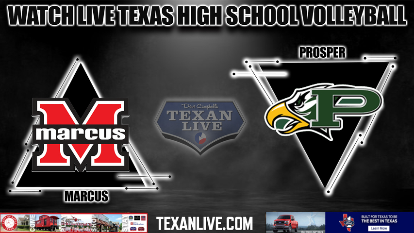 Prosper vs Marcus - 6:30PM - 11/1/2022 - Volleyball - Bi District Playoffs - Live from The Colony
