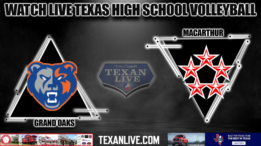 Grand Oaks vs Macarthur - 5:30PM - 10/31/2022 - Volleyball - Bi District Playoffs - Live from Macarthur High School