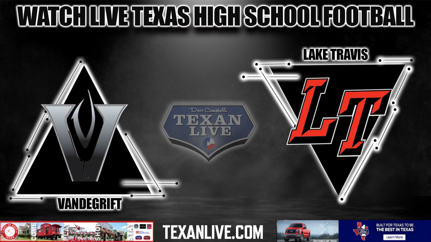 Vandegrift vs Lake Travis 9th Red - 5:00PM - 11/2/2022 - Freshmen - Football - Live from Track Stadium