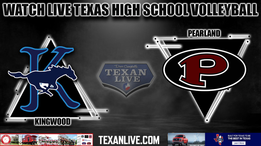 Kingwood vs Pearland - 5:30PM - 11/4/2022 - Volleyball - Area Round Playoffs - Live from La Porte High School