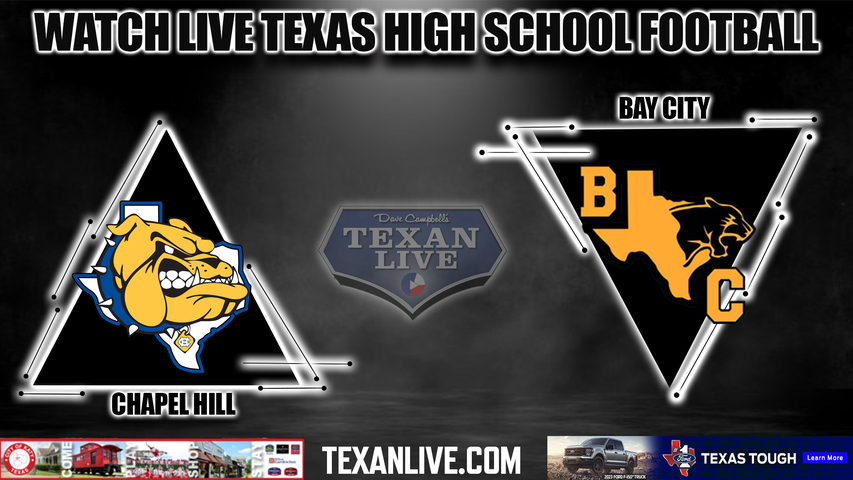 Chapel Hill vs Bay City - 7:00PM - 11/18/2022 - Football - Live from Turner Stadium - Area Round Playoffs