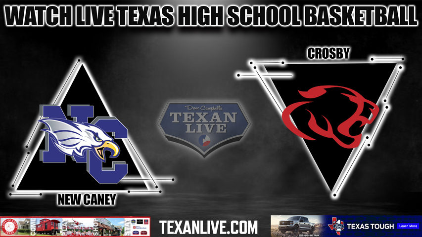 New Caney vs Crosby- 12:30PM - 11/21/2022 - Boys Basketball - Live from Crosby High School