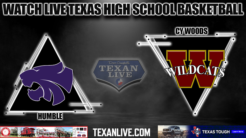 Humble vs Cy Woods -1PM - 11/22/2022 - Boys Basketball - Live from Cy Woods High School