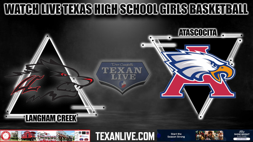 Langham Creek vs Atascocita - 5:30PM - 12/2/2022 - Girls Basketball - Live from Atascocita High School