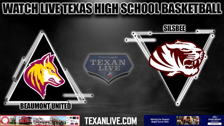 Beaumont United vs Silsbee - 6:30PM - 12/6/2022 - Boys Basketball - Live from Silsbee High School