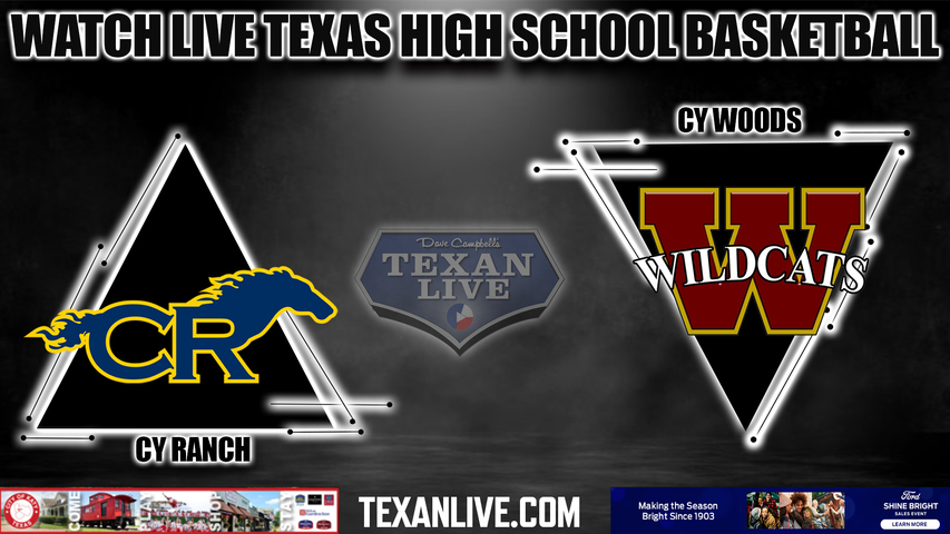 Cy Ranch vs Cy Woods - 7:00PM - 12/6/2022 - Girls Basketball - Live from Cy Woods High School