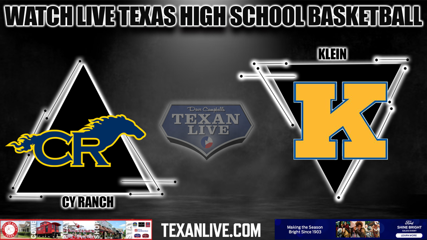 Cy ranch vs Klein - 5:00PM - 12/8/2022 - Boys Basketball - Live from Cy Ranch High School - Gym 1