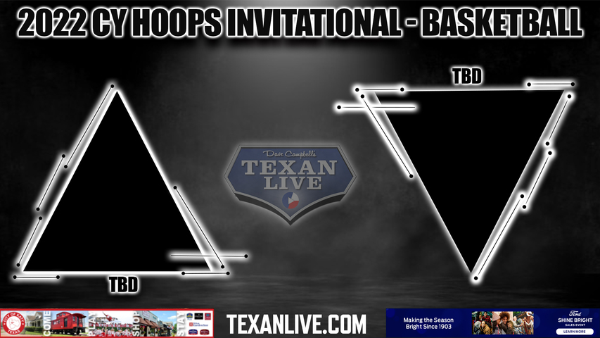 Cy Hoops Invitational - Starts at 8:30AM - 12/10/2022 - Boys Basketball - Live from Cy Ranch High School - Gym 1