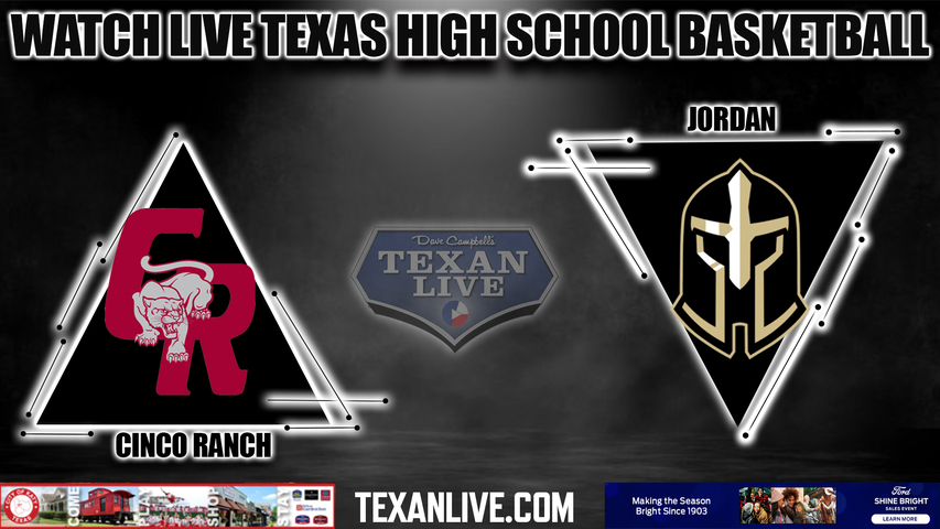 Cinco Ranch vs Jordan - 7:00PM - 12/12/2022 - Girls Basketball - Live from Jordan High School