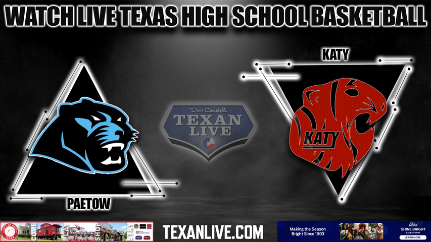 Paetow vs Katy - 7:00PM - 12/12/2022 - Boys Basketball - Live from Katy High School