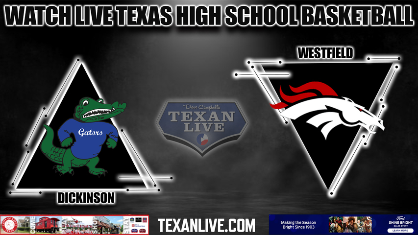 Dickinson vs Westfield - 7:00PM - 12/13/2022 - Boys Basketball - Live from Westfield High School